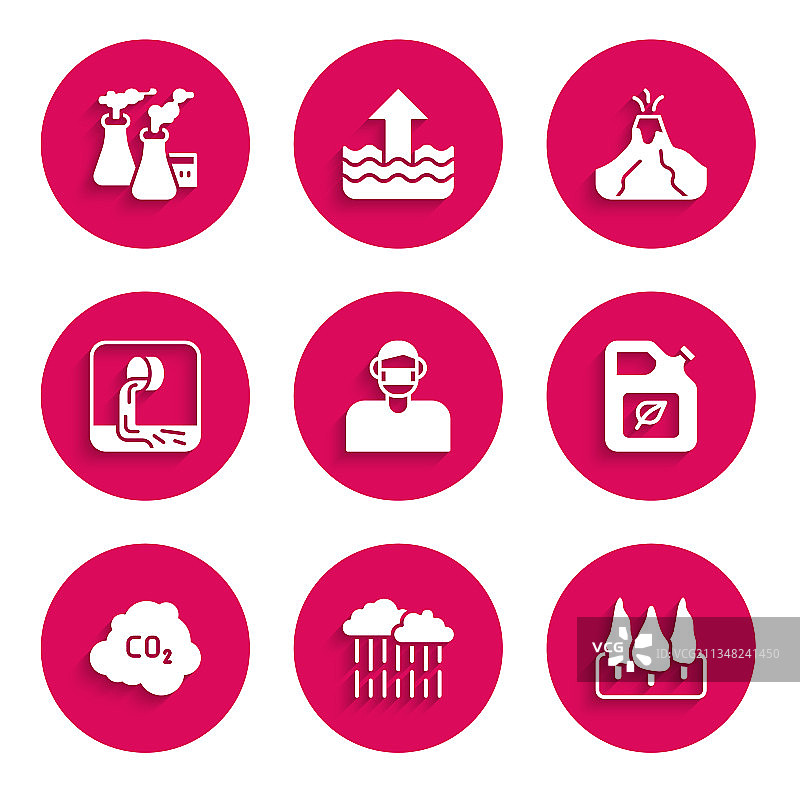 戴防护面罩的人脸，乌云与雨图片素材