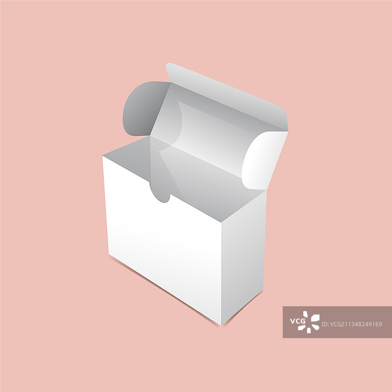 翻盖包装模型图片素材