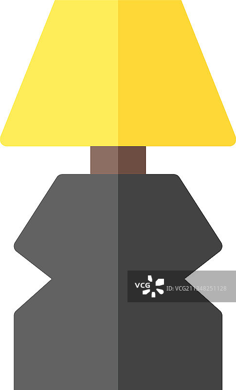 扁平风格logo灯图标图片素材