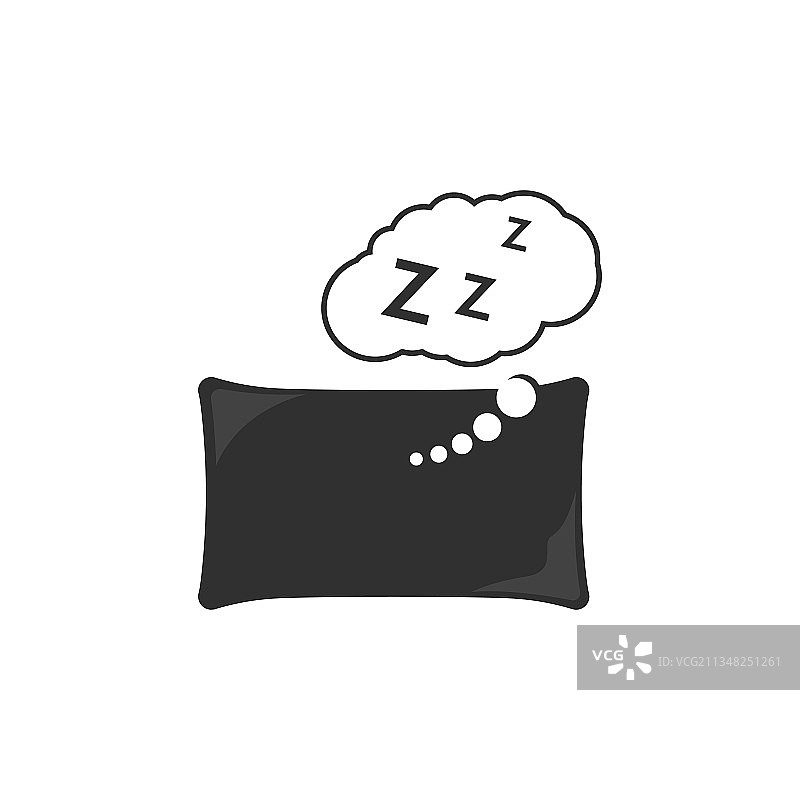 枕头图标设计图片素材