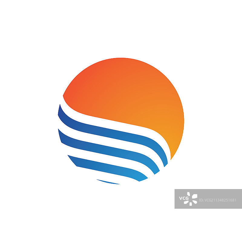 水波图标图片素材