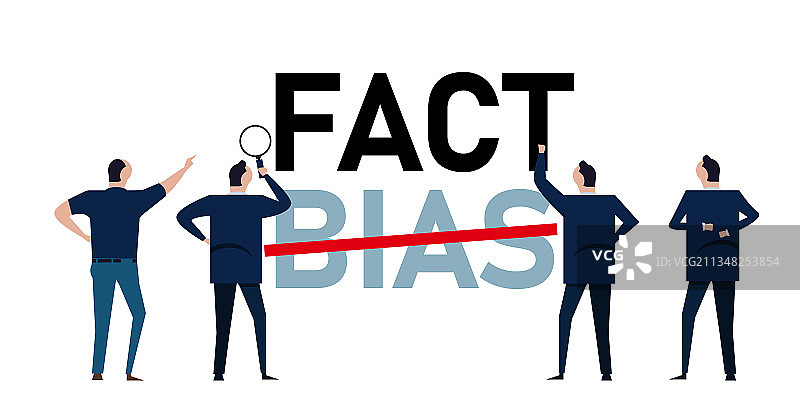事实与偏见：选择正确的认知图片素材