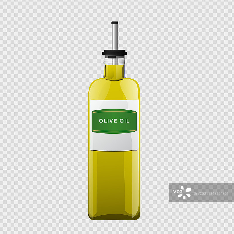 橄榄油玻璃瓶图片素材