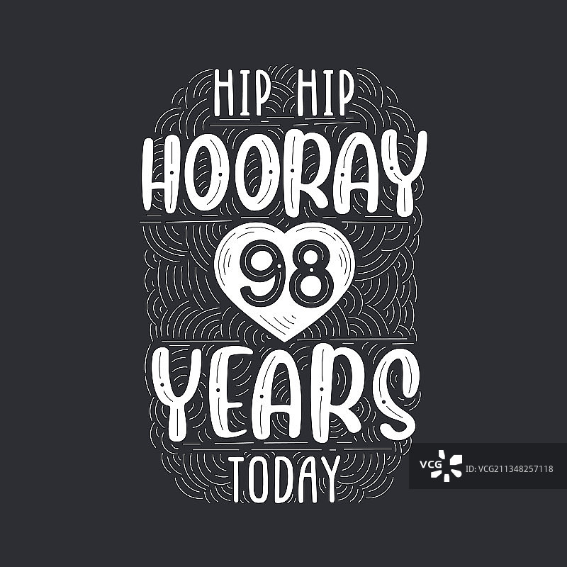 生日周年纪念活动字母设计图片素材