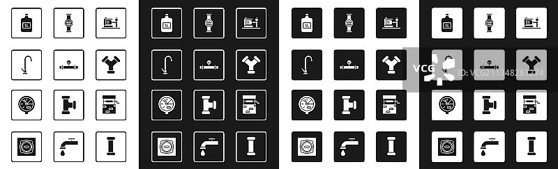 电动水泵工业管道素材图片素材