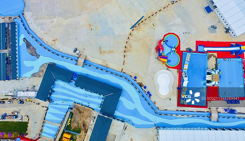 大连魔幻岛水上游乐园图片素材