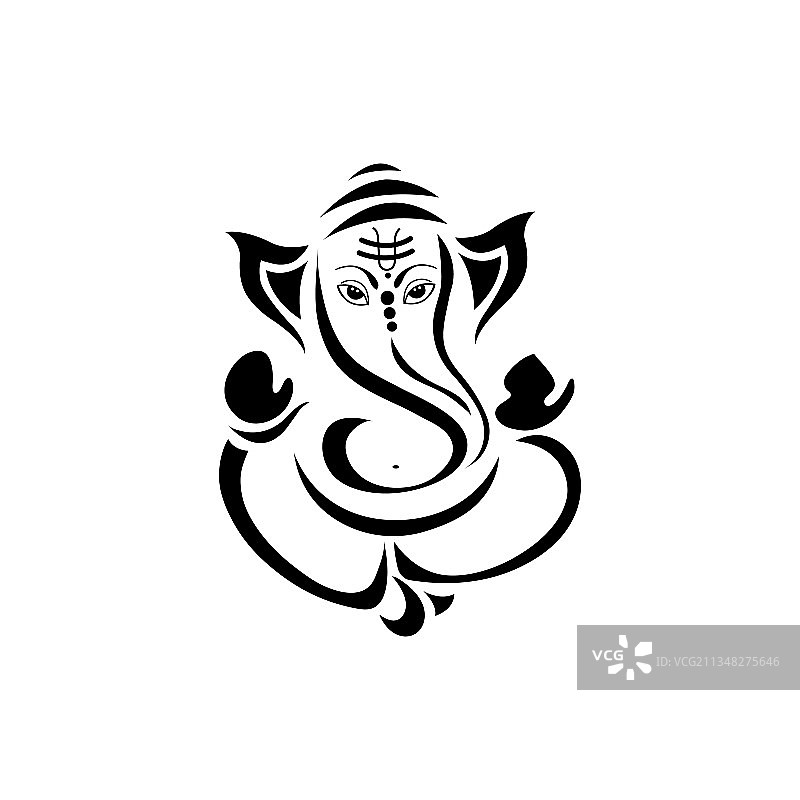 创意象头神艺术图片素材