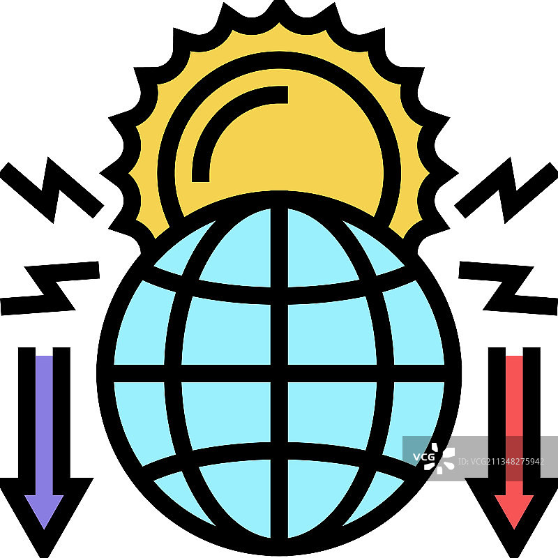 气候变化与自然破坏社会问题图片素材