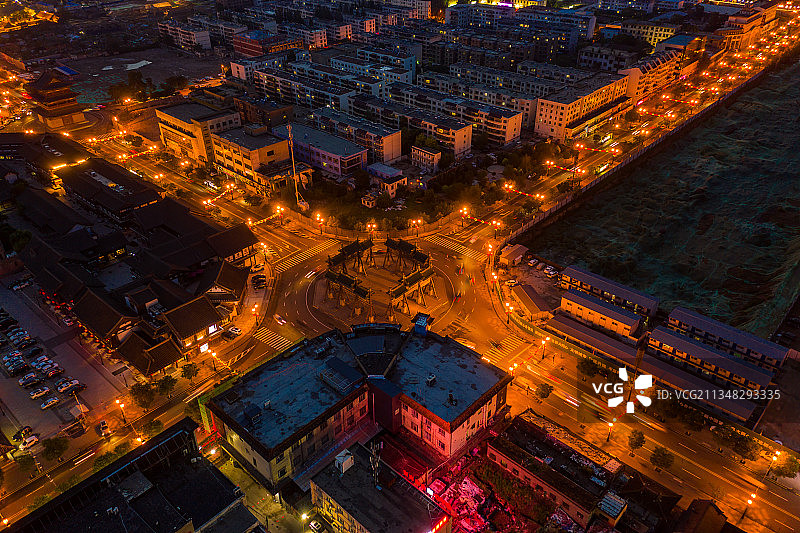 大同四牌楼图片素材