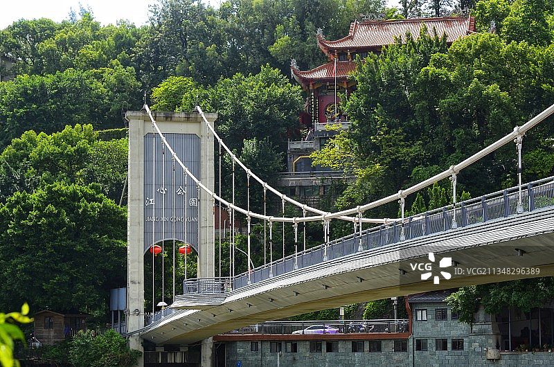 福州江心公园图片素材