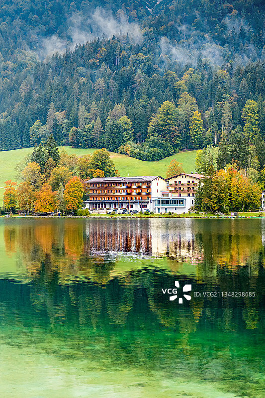 巴伐利亚拉姆绍圣血镇CK小镇欧洲田园风光图片素材