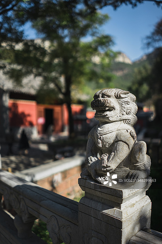 济南灵岩寺风光图片素材