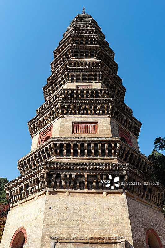 济南灵岩寺风光图片素材