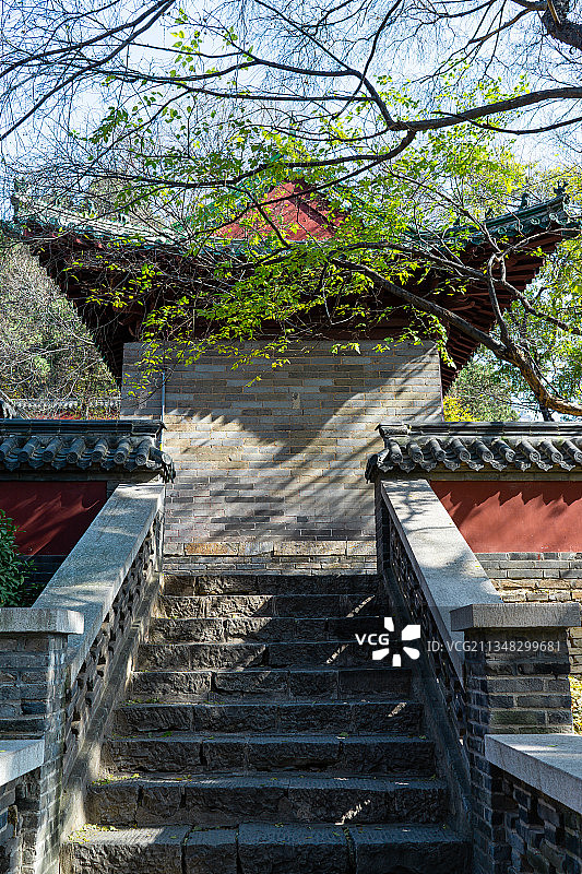 济南灵岩寺风光图片素材