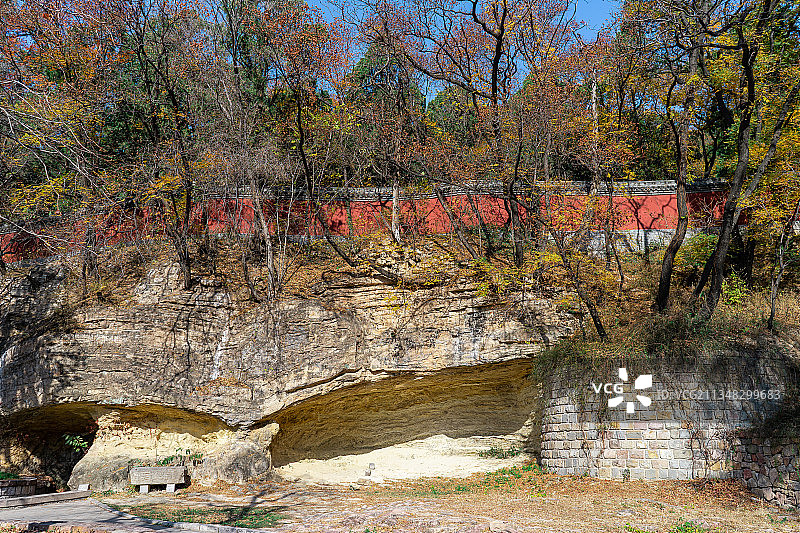济南灵岩寺风光图片素材