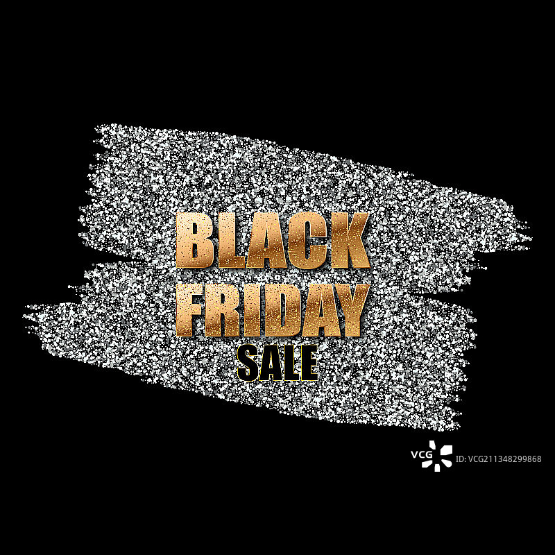 黑色星期五促销银色背景图片素材