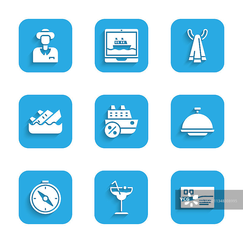 游轮、鸡尾酒、明信片和旅行图片素材