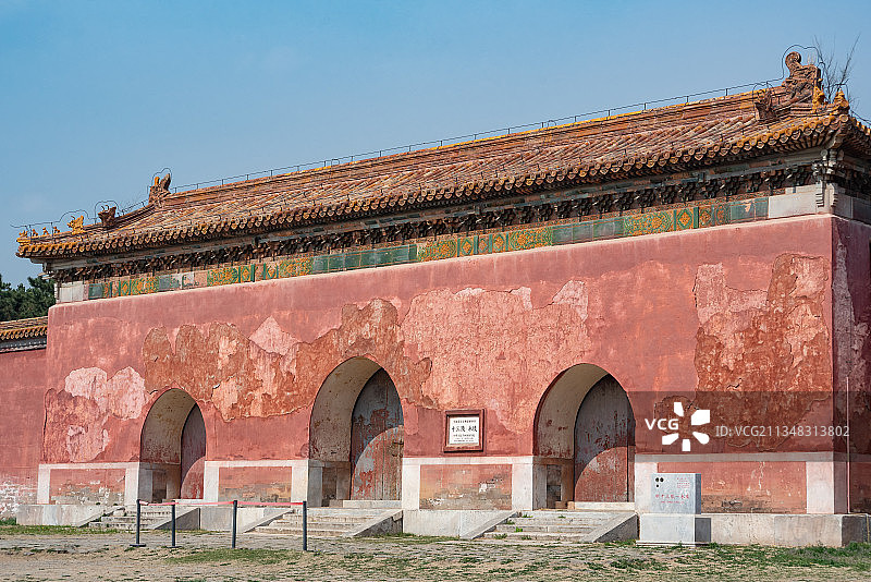 北京明十三陵永陵图片素材