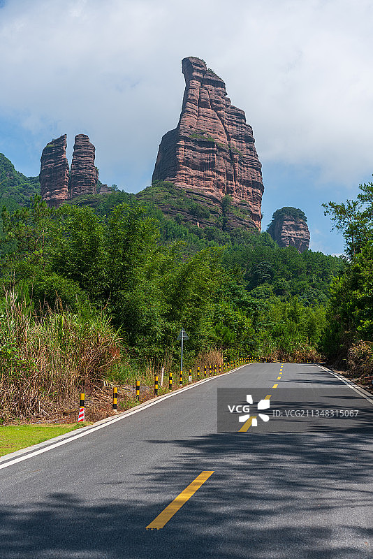 阅丹公路图片素材