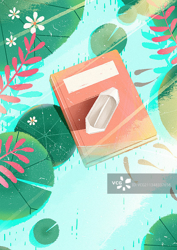 春夏读书日图片素材