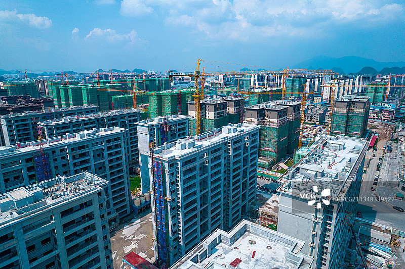 桂林七星区城市建筑图片素材