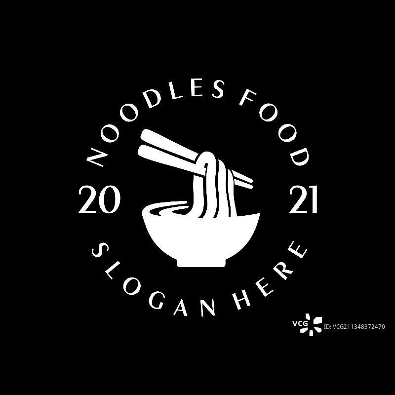 拉面碗餐厅logo模板图标图片素材