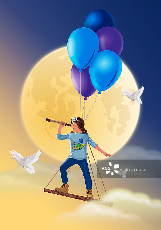 探索宇宙图片素材