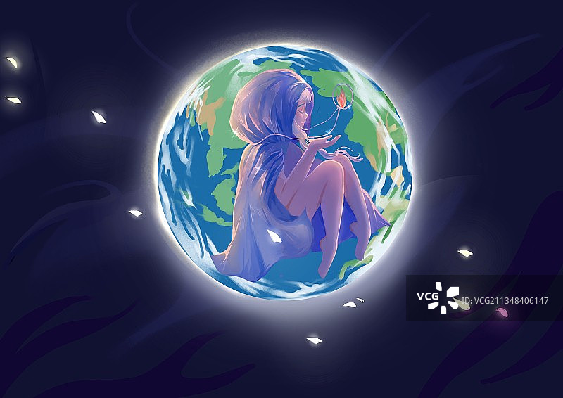 地球宝宝图片素材