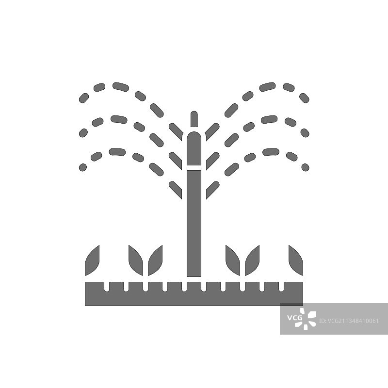 农业灌溉洒水器图片素材