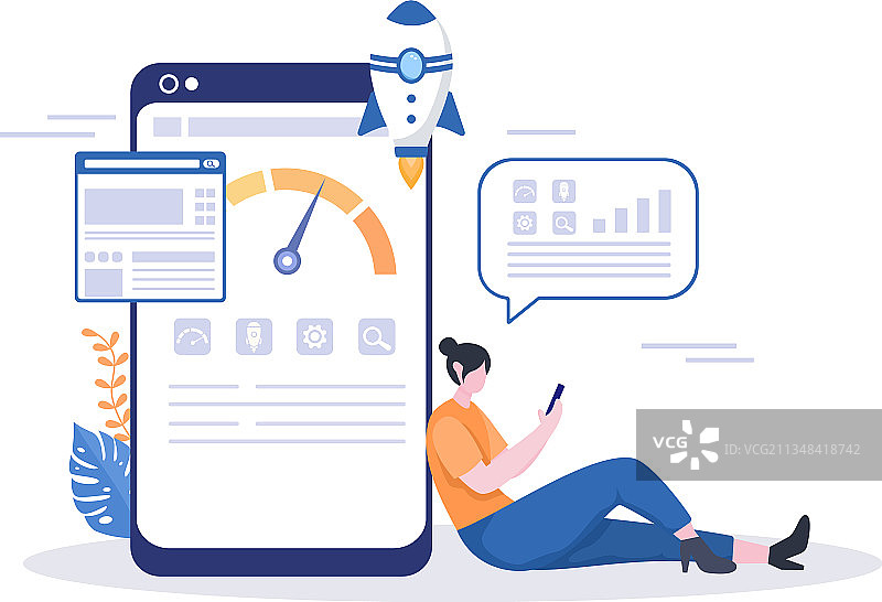 服务器网站加载速度优化图片素材