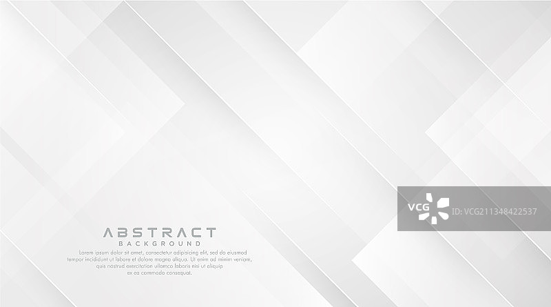 白色抽象几何形状背景图片素材