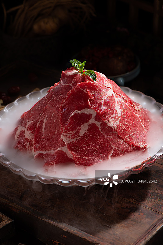雪花牛肉图片素材
