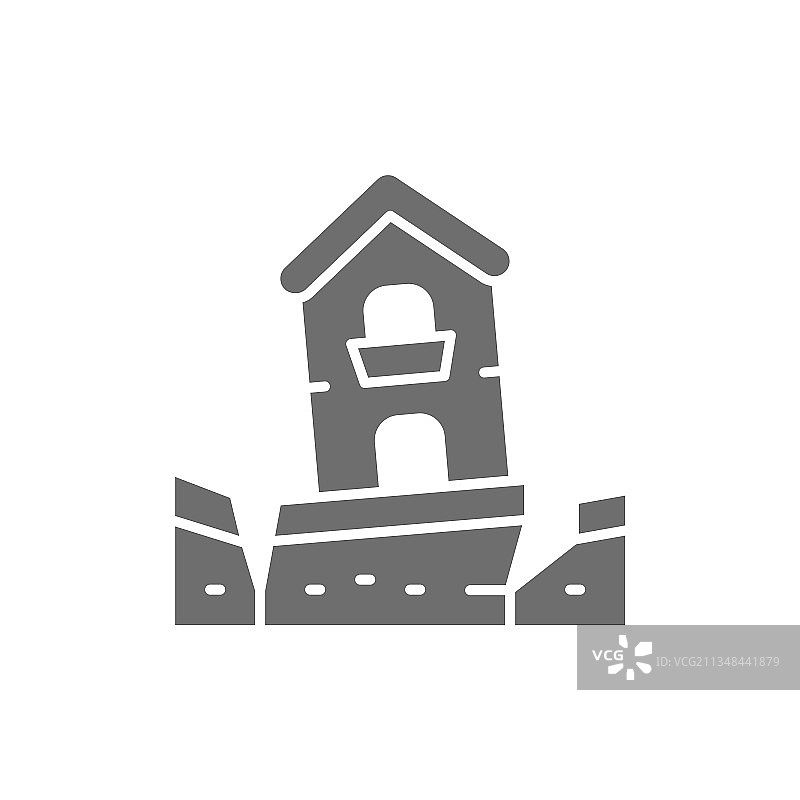 地震灾害图片素材