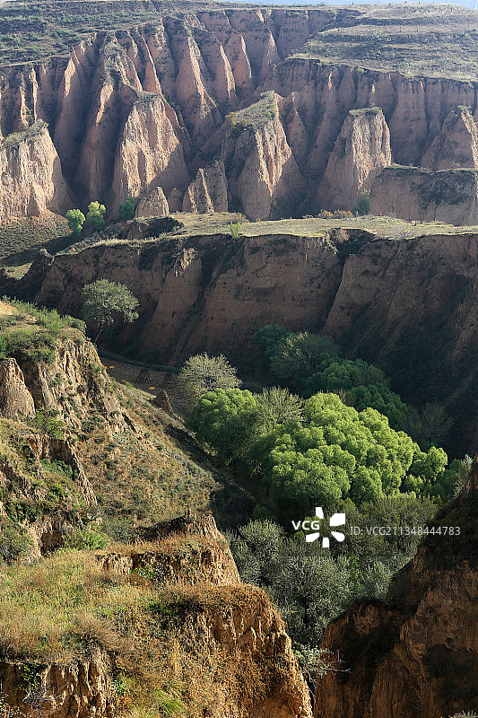 黄土高原图片素材