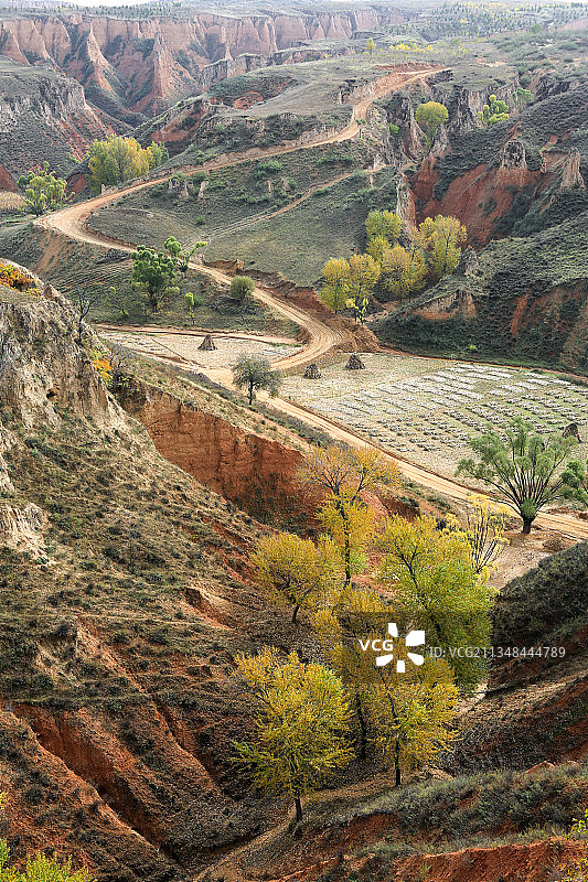 黄土高原图片素材