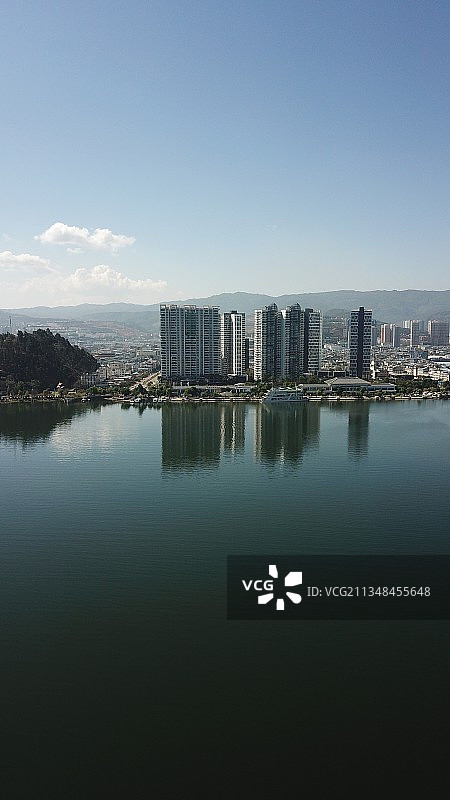 航拍云南大理图片素材