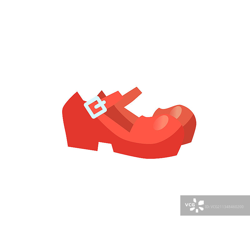 扁平卡通时尚靴子时尚购物图片素材