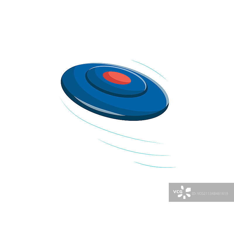 扁平卡通飞盘运动图片素材