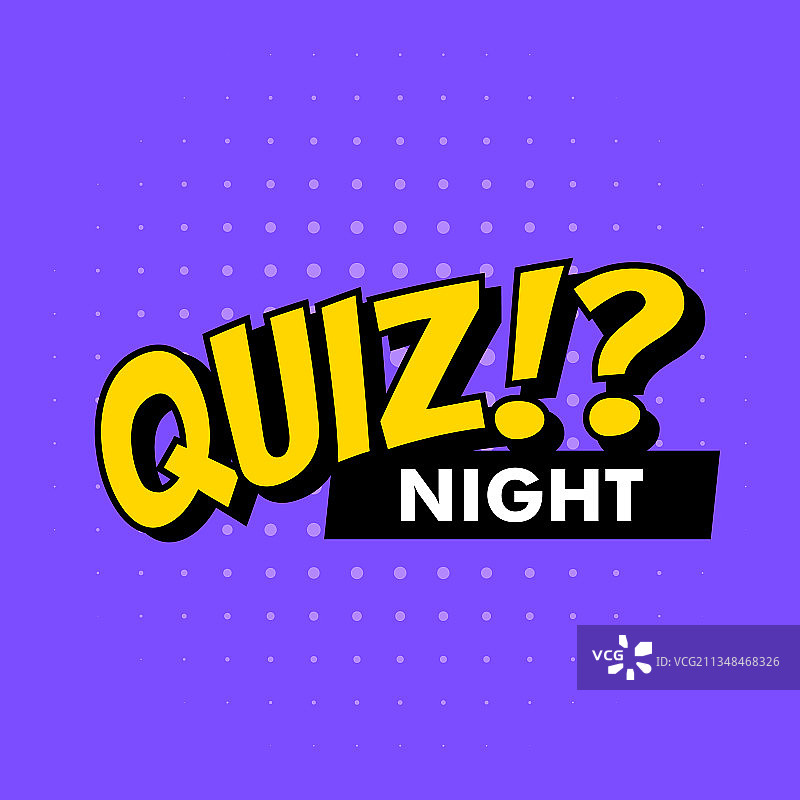 漫画波普艺术风格问答游戏词图片素材