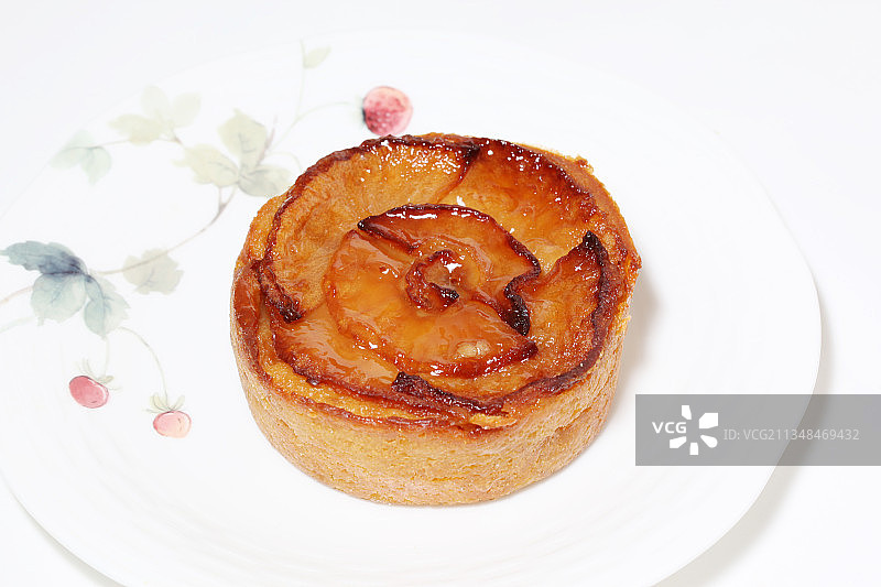 苹果面包布丁图片素材