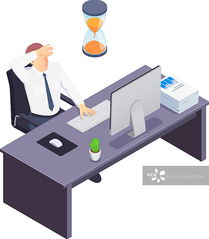 截止日期等距图标图片素材