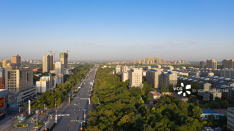 宁夏吴忠市城市风光图片素材