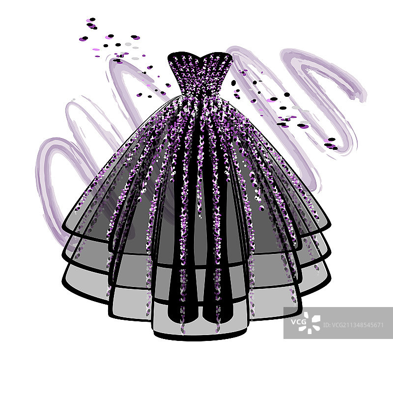 精美派对礼服图片素材