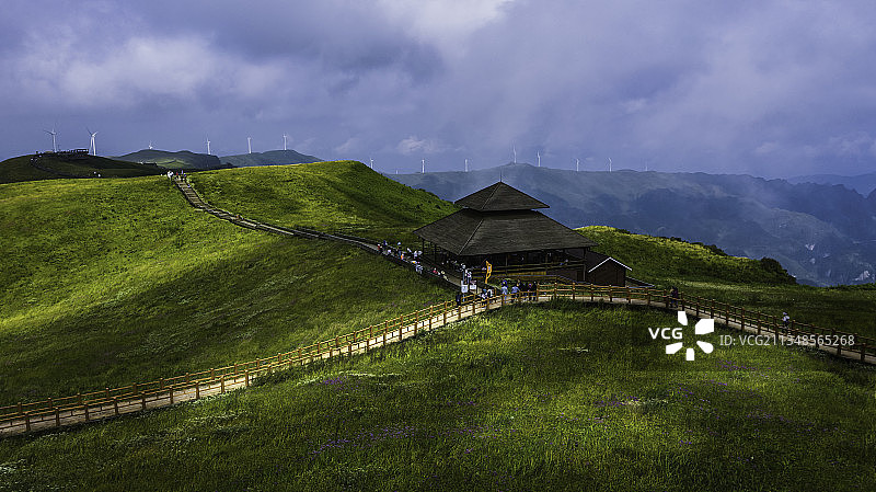 贵州赫章县韭菜坪景区图片素材