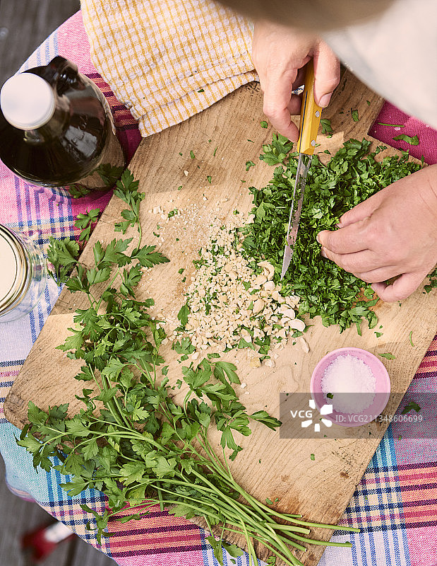 切碎欧芹图片素材