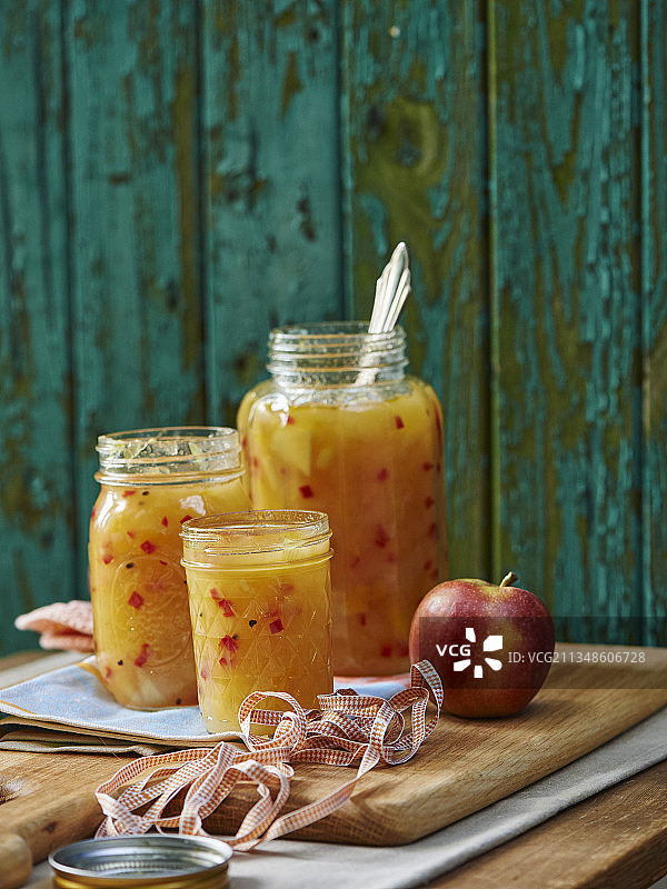 苹果酸辣酱图片素材