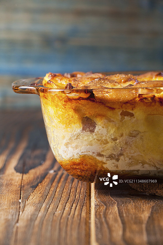 肉末洋葱焗土豆图片素材