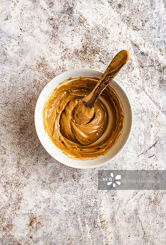 南非的焦糖牛奶酱（罐装焦糖甜点）图片素材
