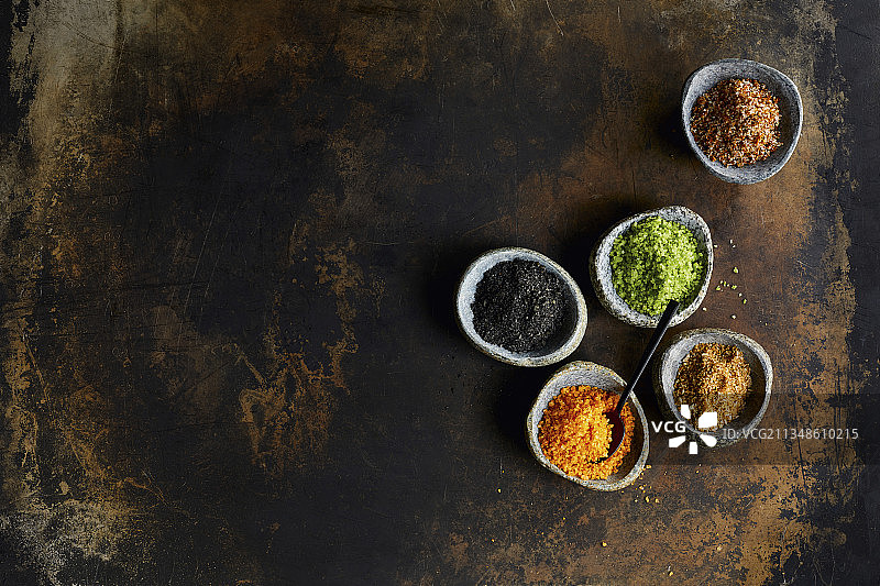 多种烧烤用盐图片素材