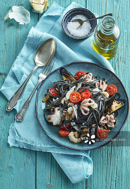 墨鱼面图片素材